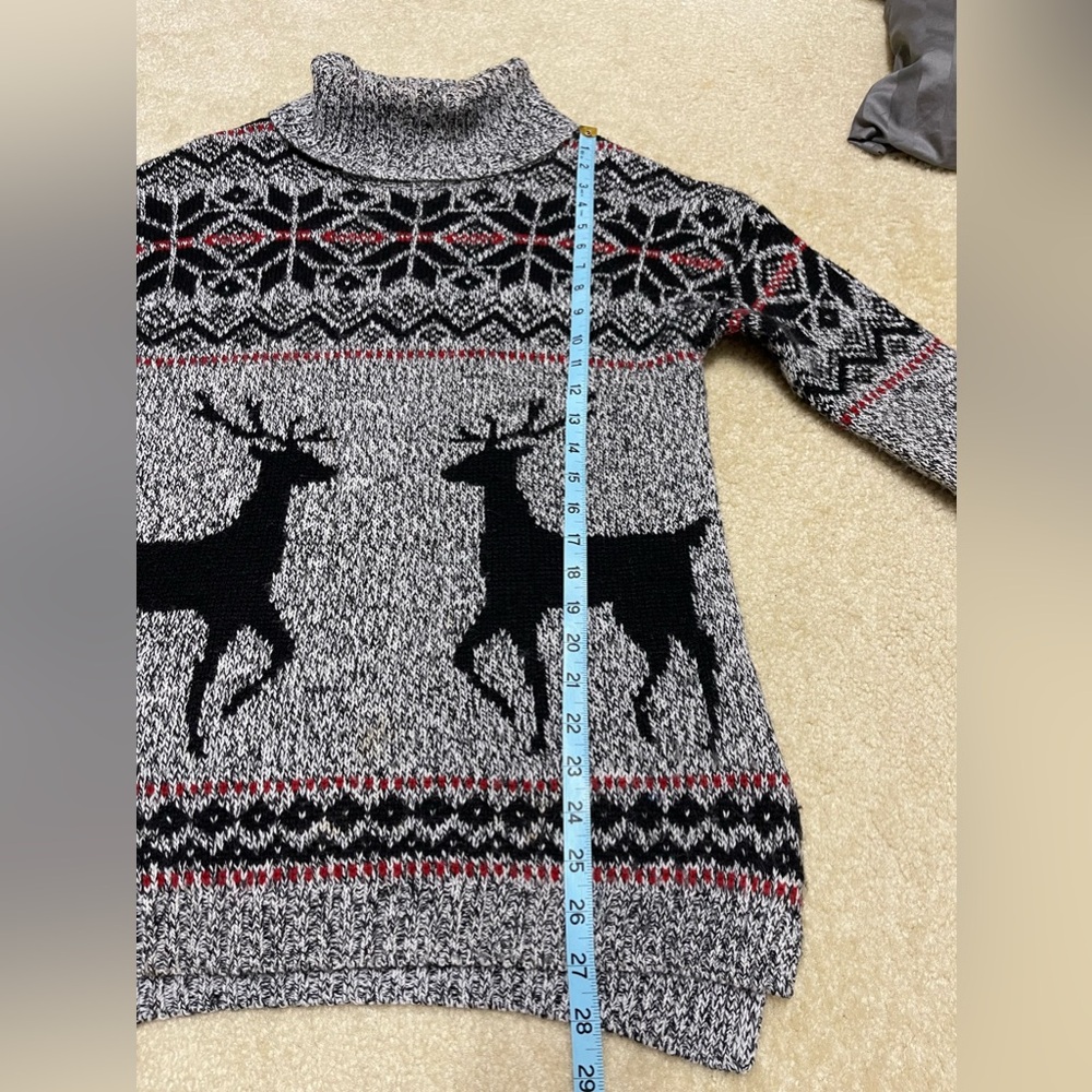 Ruby Moon - Christmas Sweater With Reindeers - Si… - image 3